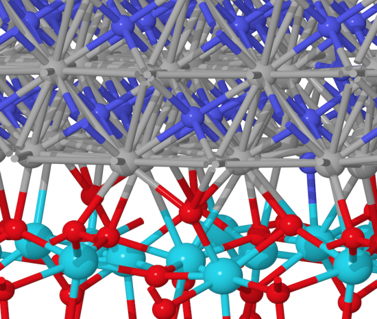 TiN HfO2 interface (c) materials design, inc.