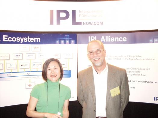 Jingwen (Synopsys) and Rich Morse (SpringSoft)