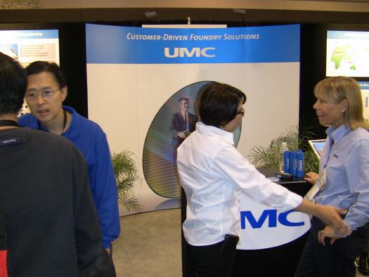 Networking at the UMC Booth