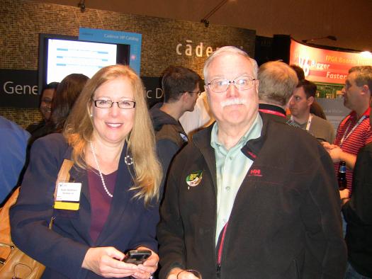 Karen Bartleson, General Chair, and Bob Gardner, EDAC